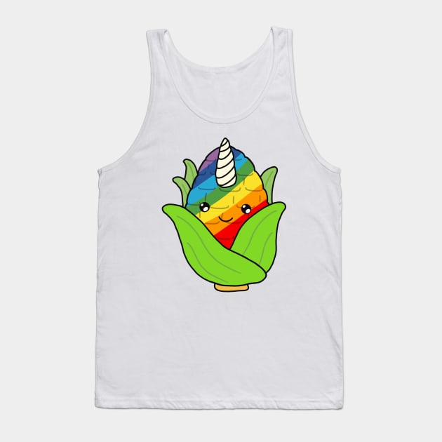 Rainbow Unicorn Tank Top by godelicious